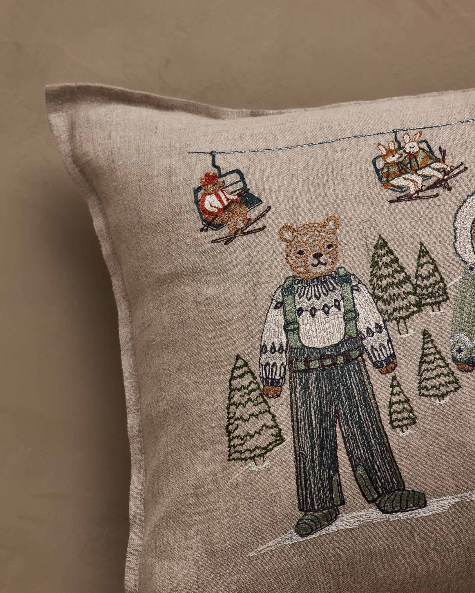 Ski Slope Pillow - Joy Gift Shoppe