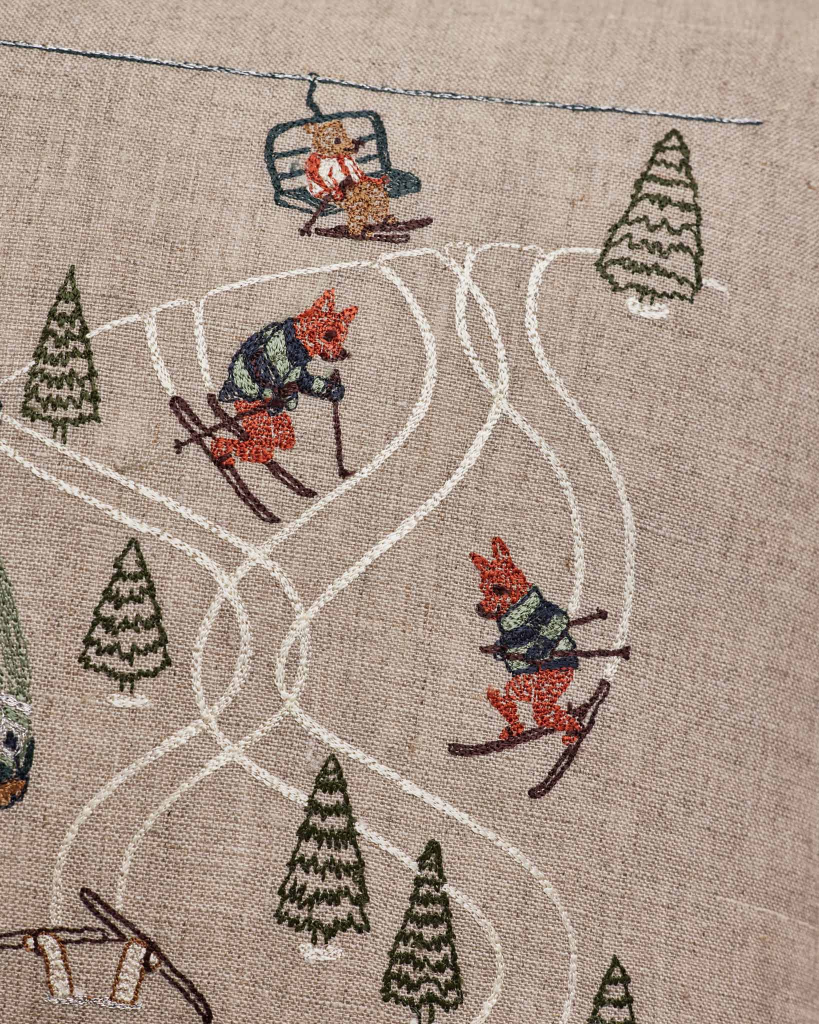 Ski Slope Pillow - Joy Gift Shoppe