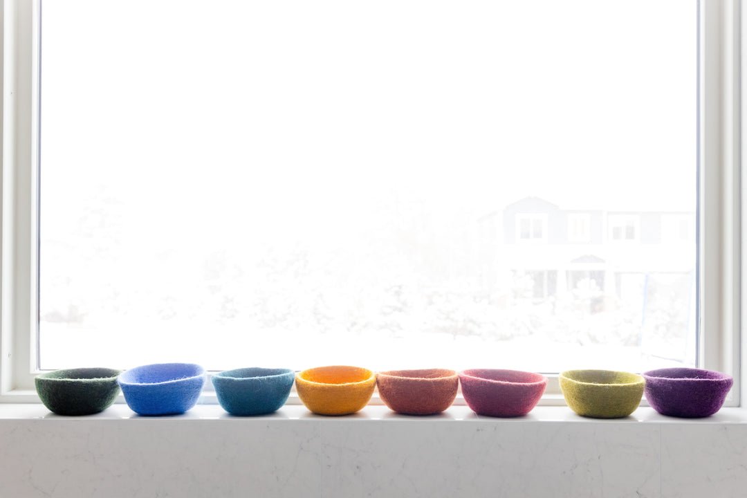 Small Felt Bowl - Joy