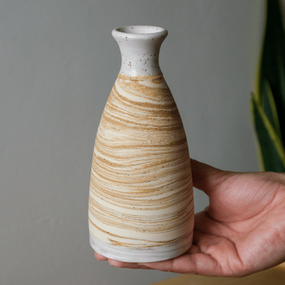 Small Marbled Vase - Joy