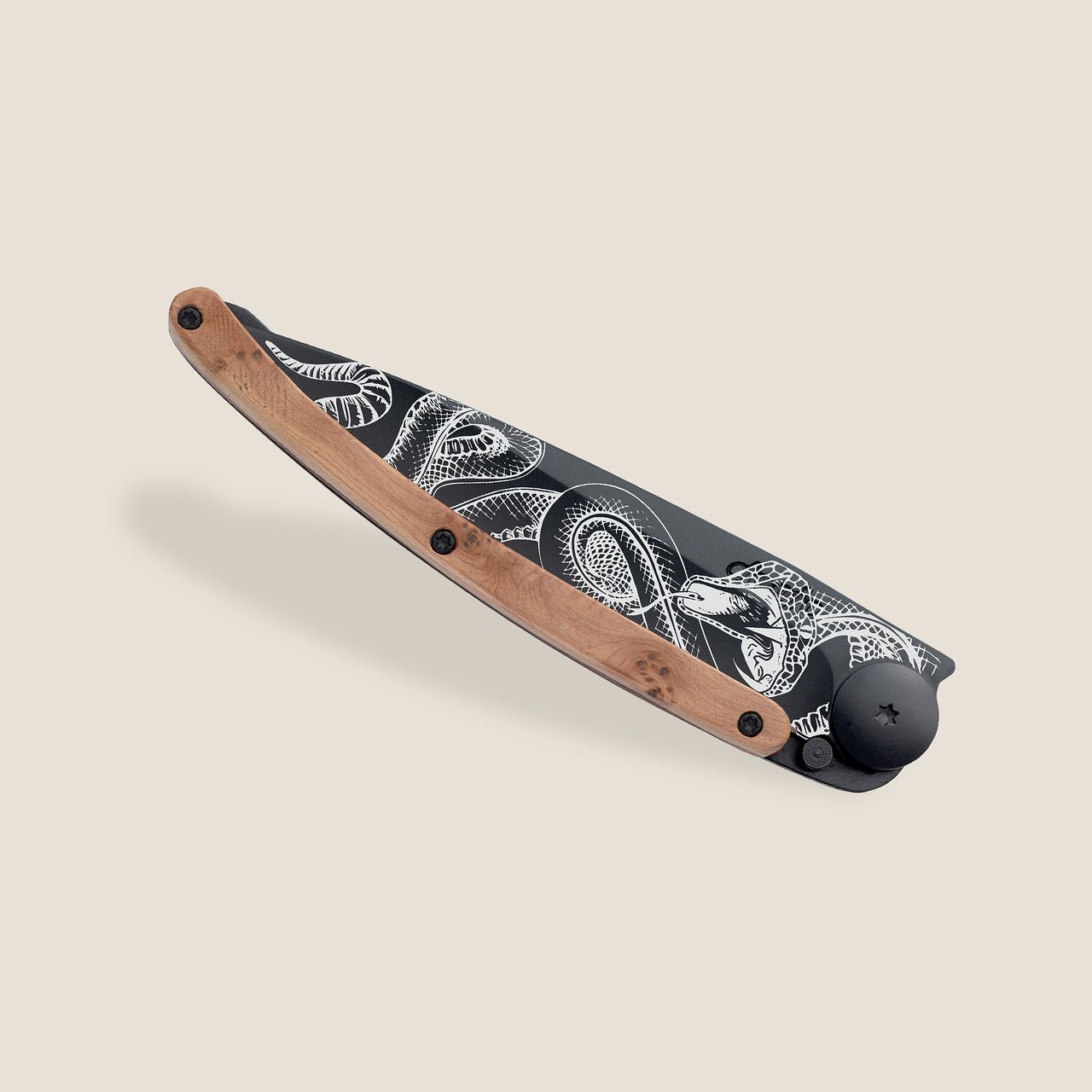 Snake Juniper Wood Knife - Joy