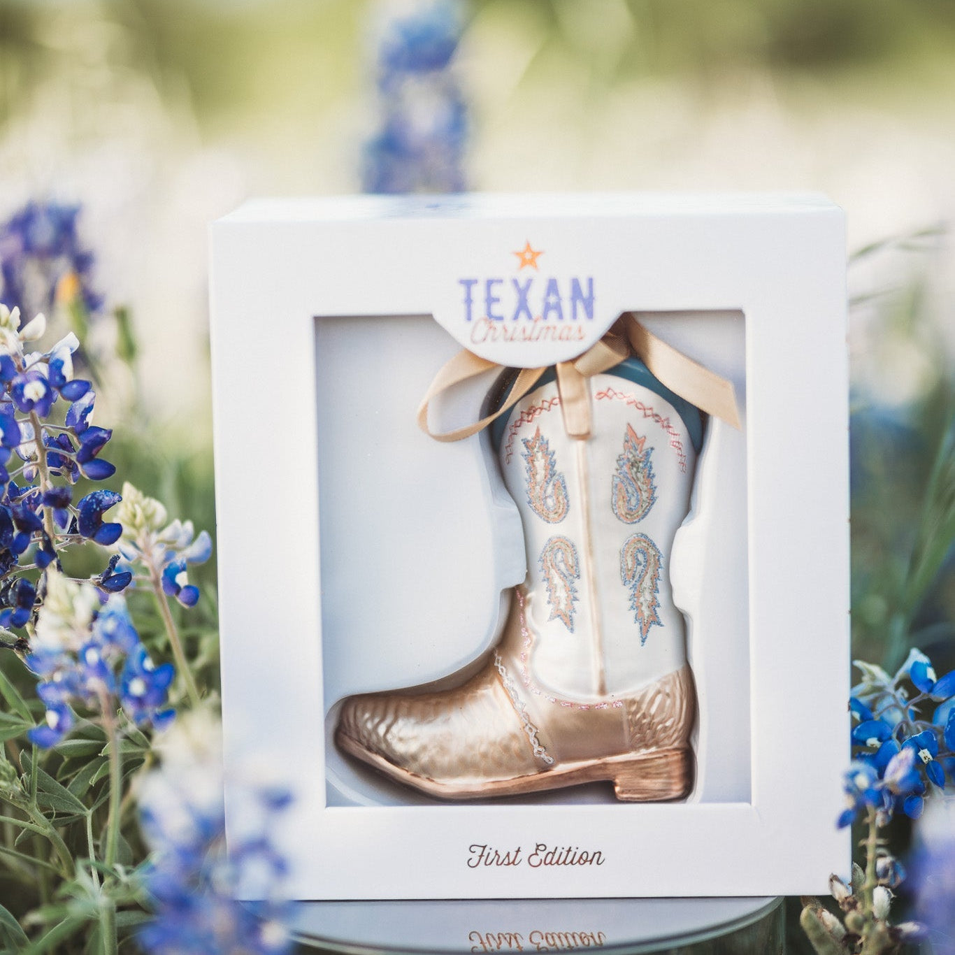 Snakeskin Boot 2024 First Edition Ornament - Joy