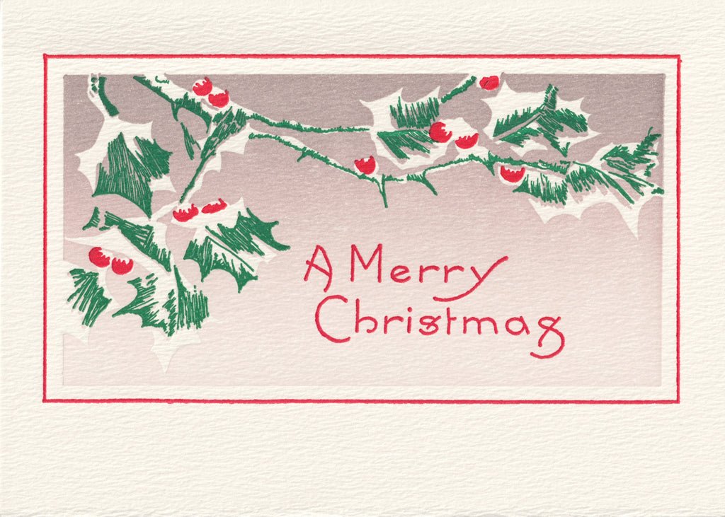 Snow Berries Holiday Card - Joy