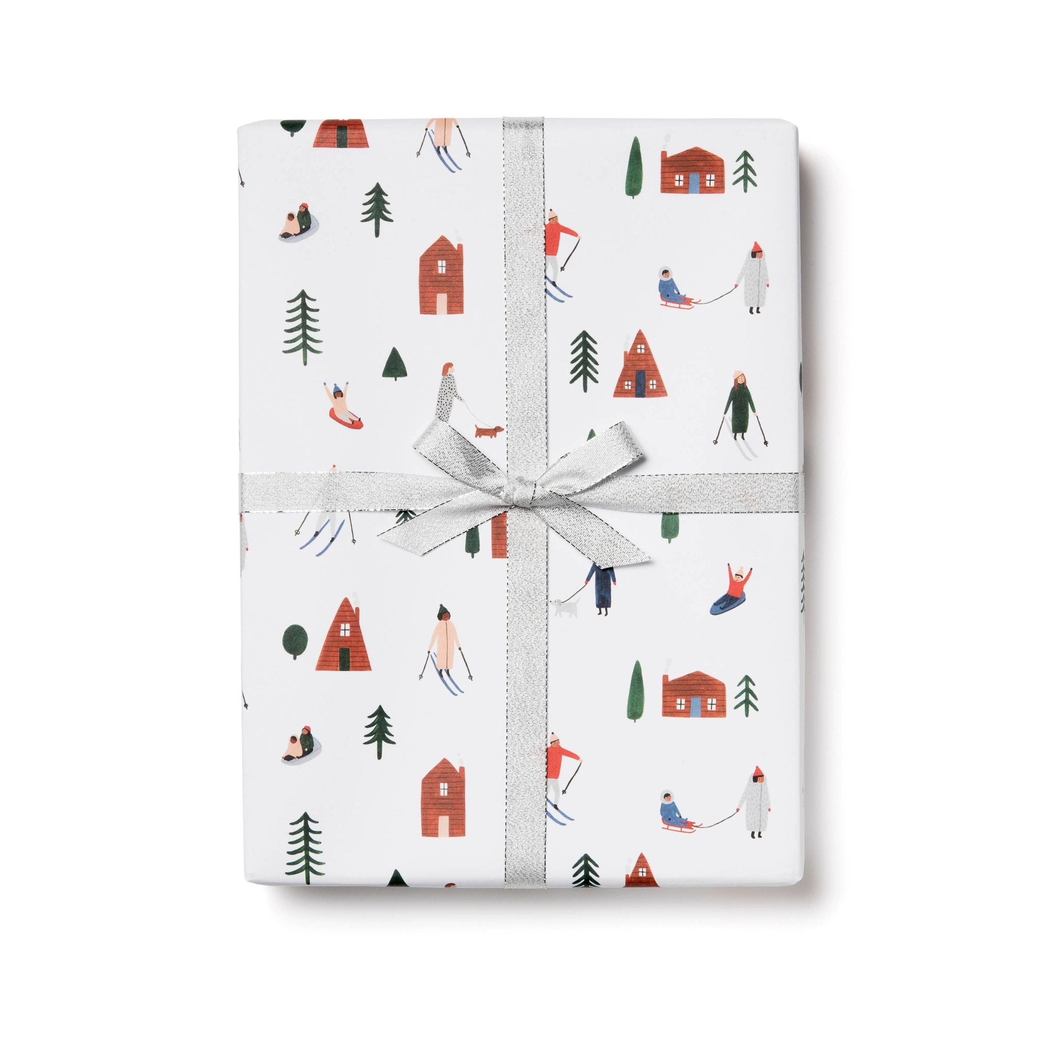 Snow Day Holiday Wrapping Paper: Rolls of 3 Sheets - Joy