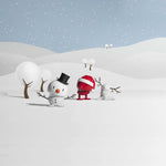Snowman Bumble S White - Joy Gift Shoppe