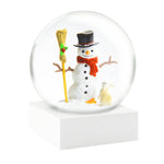 Snowman with Bunny Snow Globe - Joy Gift Shoppe