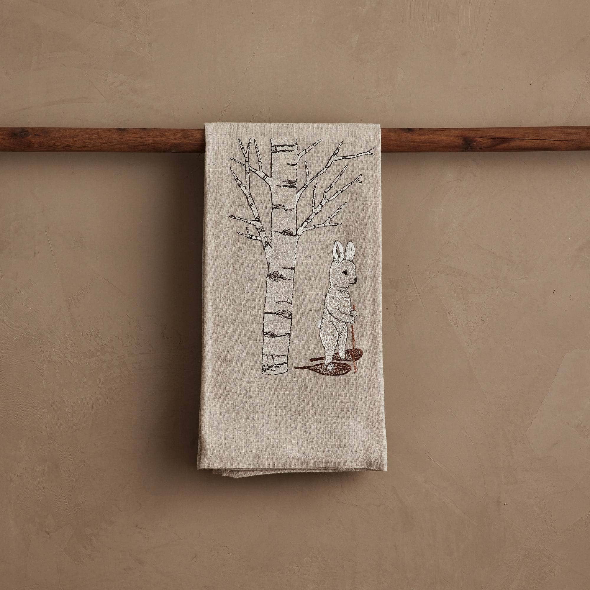 Snowshoe Hare Tea Towel - Joy Gift Shoppe