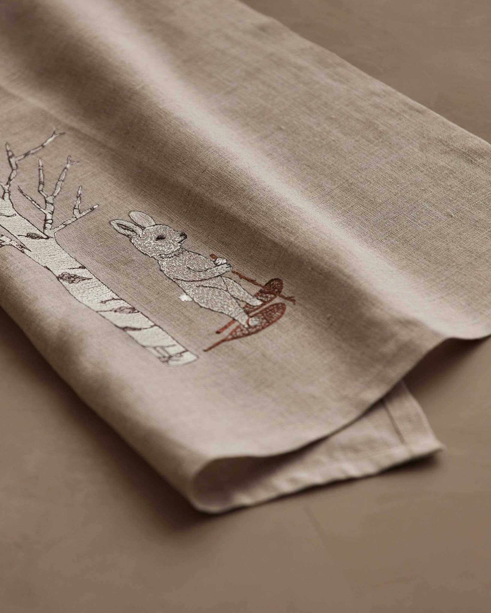 Snowshoe Hare Tea Towel - Joy Gift Shoppe
