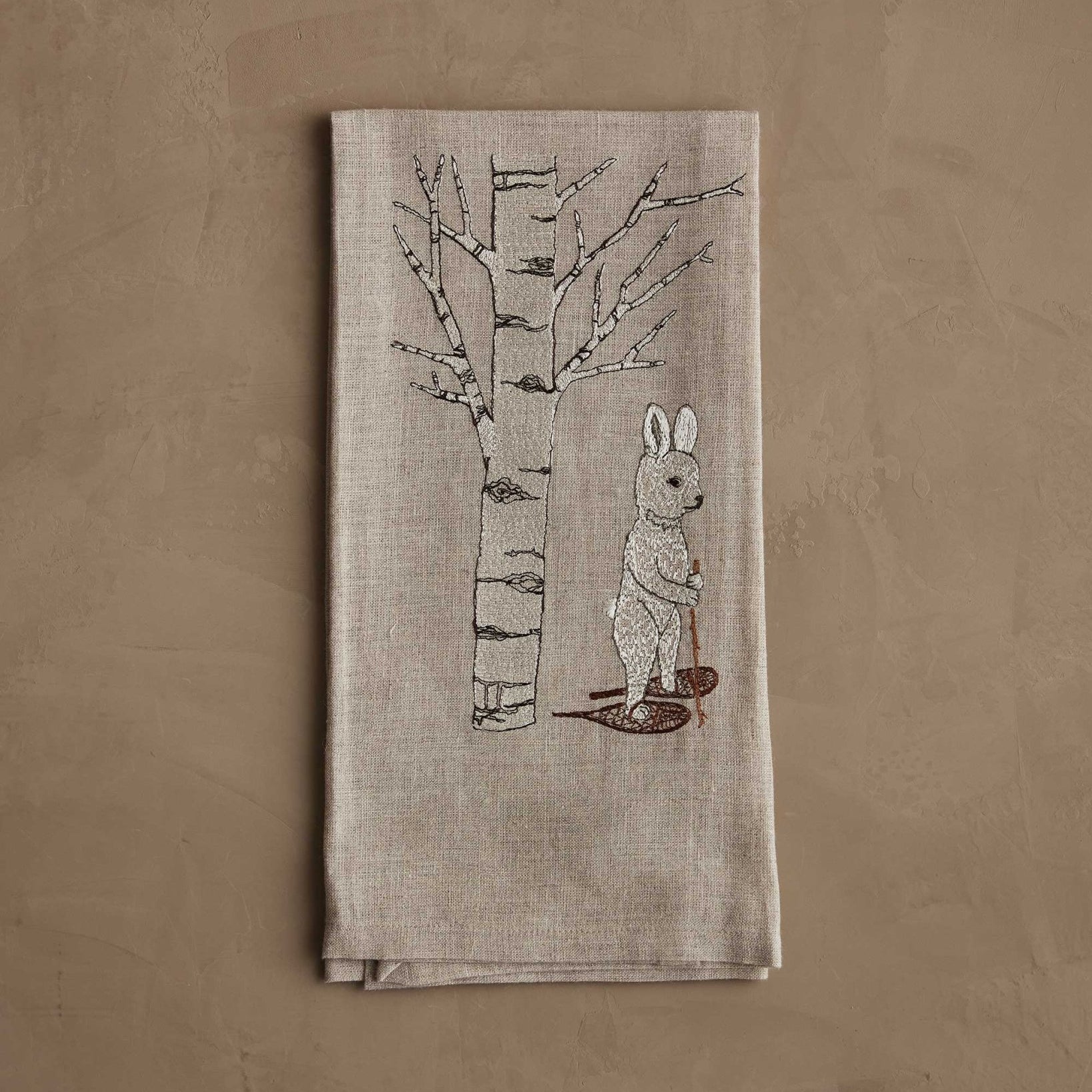 Snowshoe Hare Tea Towel - Joy Gift Shoppe