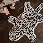 Snowy Leopard Rug - Joy