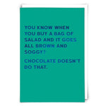 Soggy Greetings Card - Joy