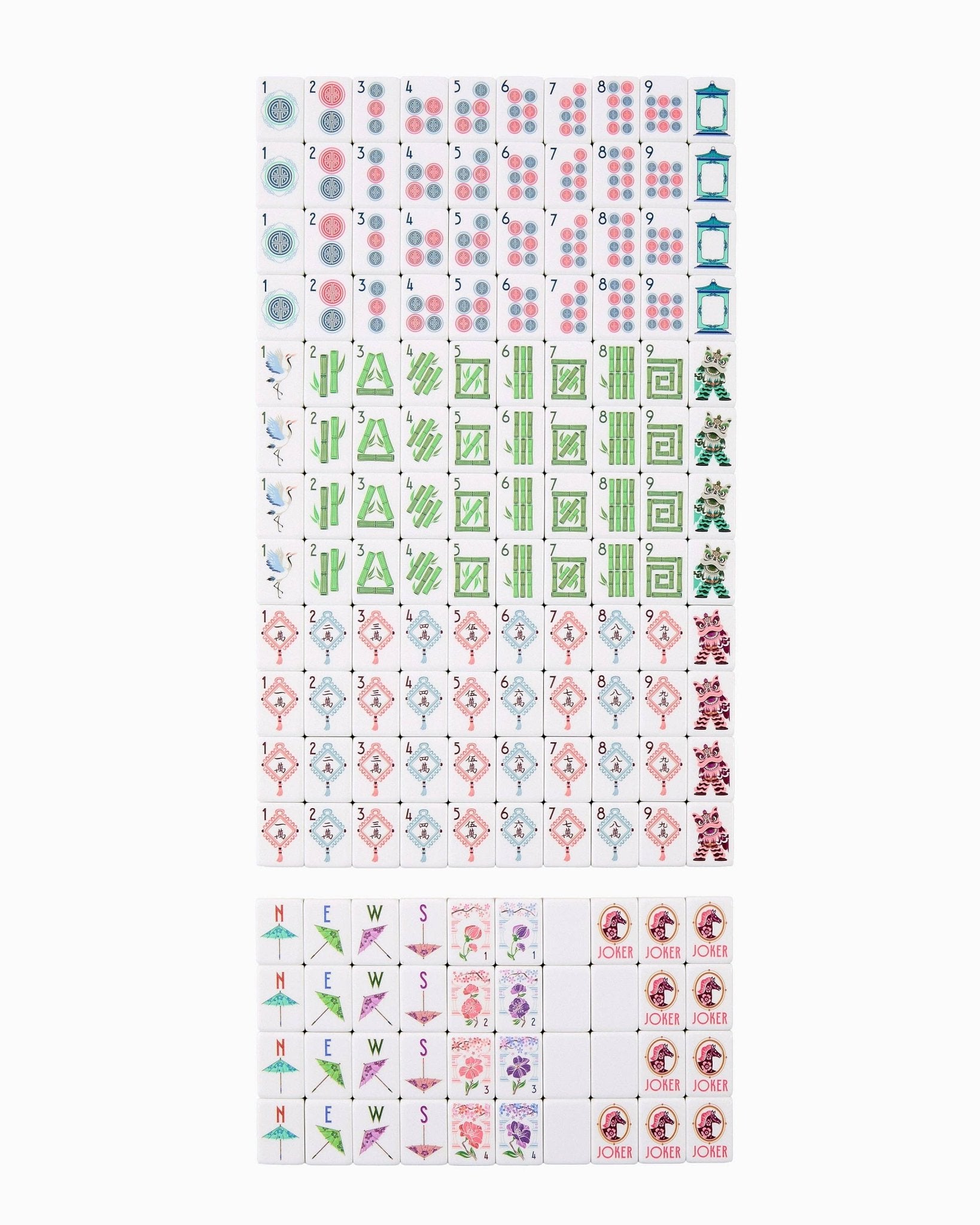 Solara Mahjong Tiles - Joy Gift Shoppe