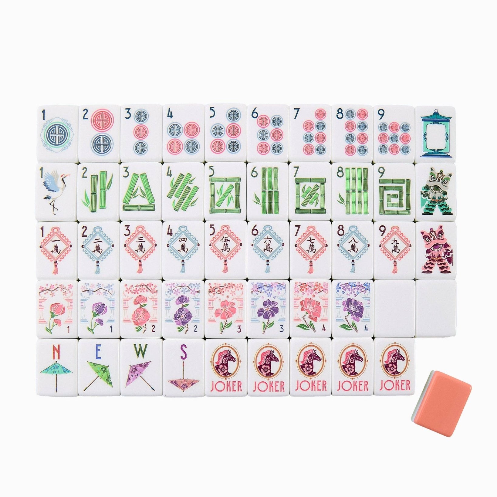 Solara Mahjong Tiles - Joy Gift Shoppe