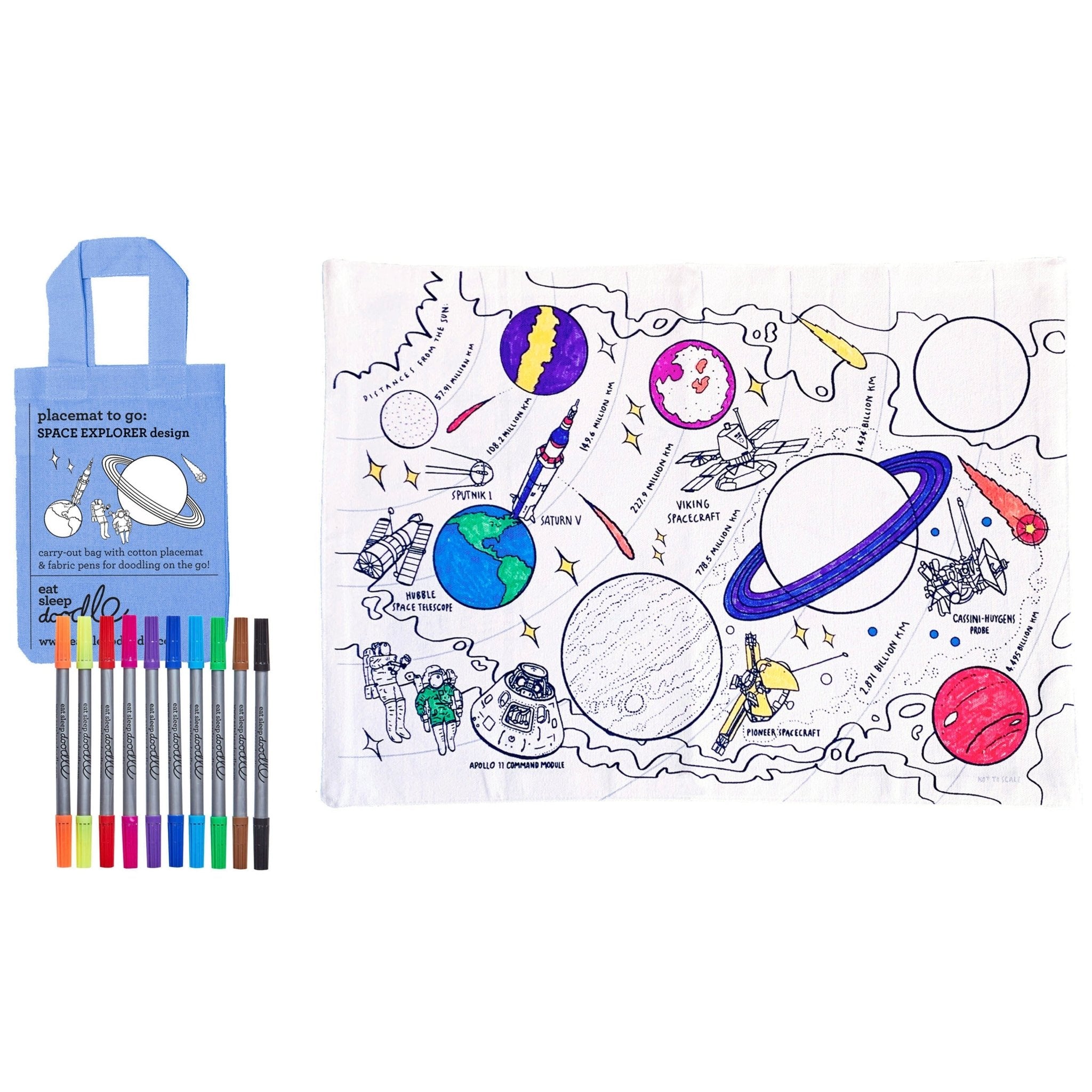 Space Explorer - Placemat to Go - Joy