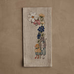 Spring Parade Bluebonnet Tea Towel - Joy