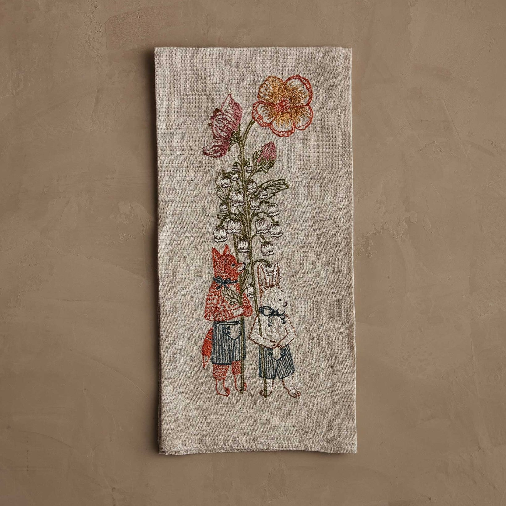Spring Parade Lily Tea Towel - Joy