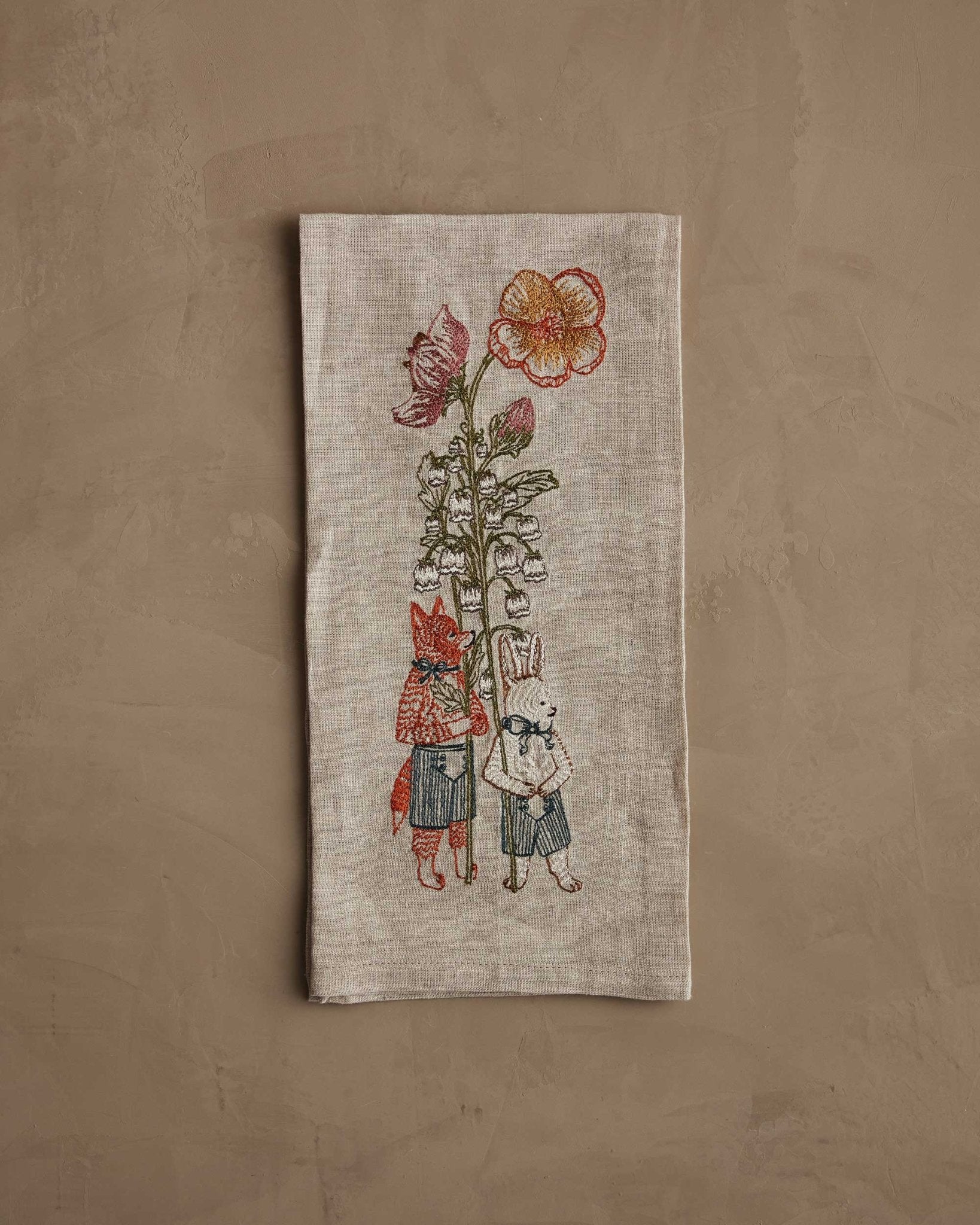Spring Parade Lily Tea Towel - Joy