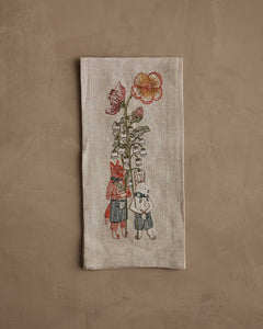 Spring Parade Lily Tea Towel - Joy