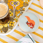 Squirrel Cross Stitch Kit - Joy