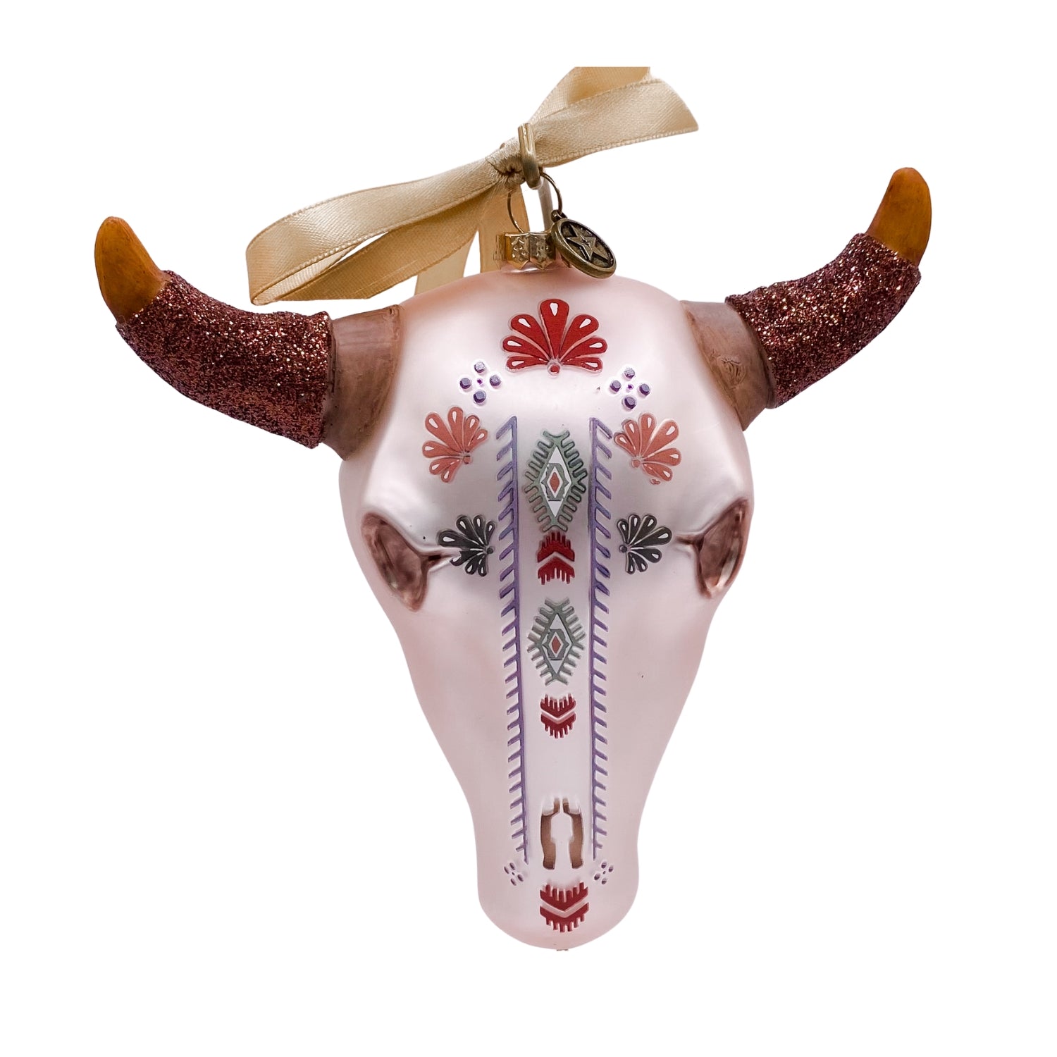 Steer Head Skull 2024 First Edition Ornament - Joy