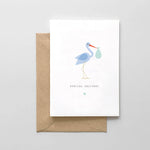 Stork Special Delivery - New Baby - Joy