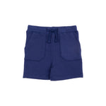 Stripe Vintage Navy Rib Shirt & French Terry Short - Joy