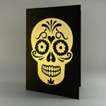Sugar Skull on Black - Joy Gift Shoppe