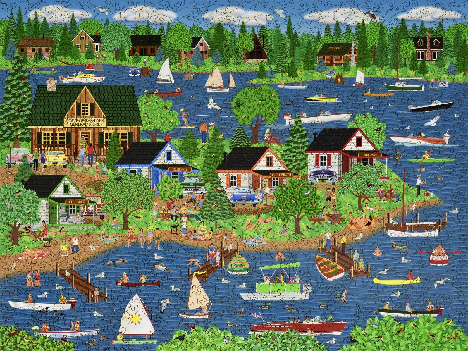 Summer at the Lake Puzzle - Joy