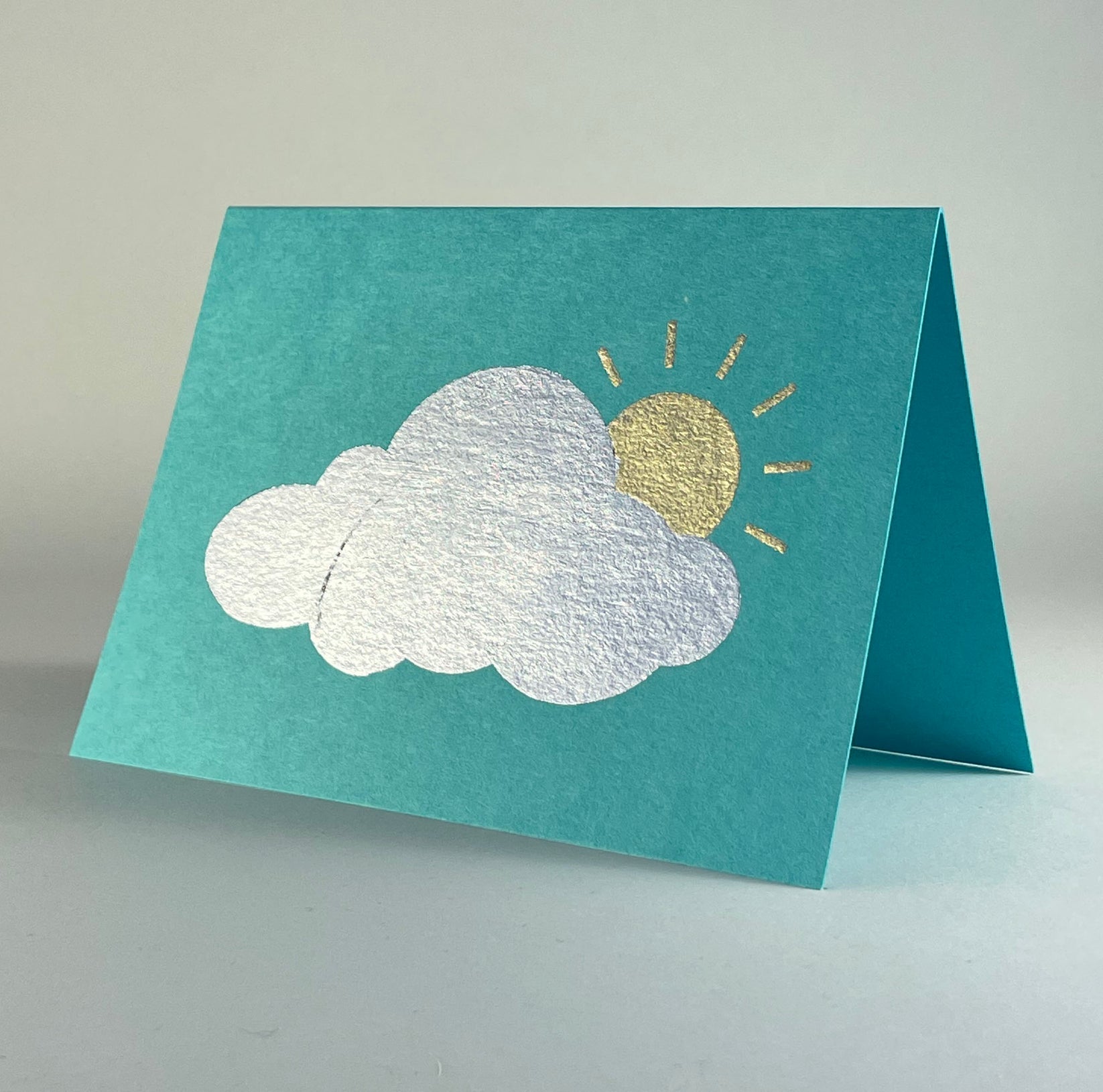 Sun & Cloud on Blue Raspberry - Joy Gift Shoppe