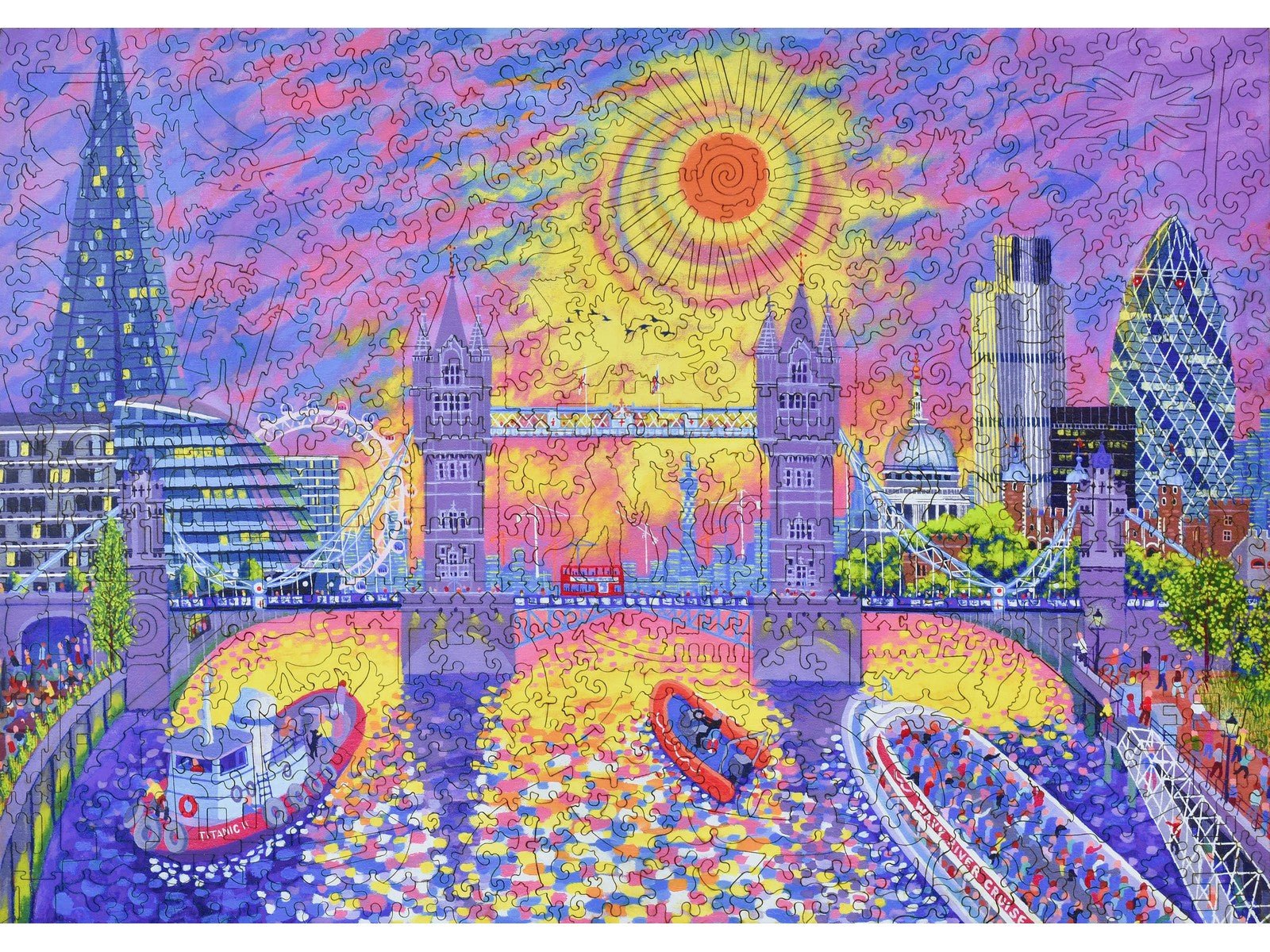 Sunset: Pool of London Puzzle - Joy Gift Shoppe