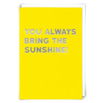 Sunshine Greetings Card - Joy