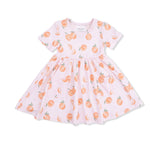 Sweet Peach Twirly Dress with Cartwheel Short - Joy