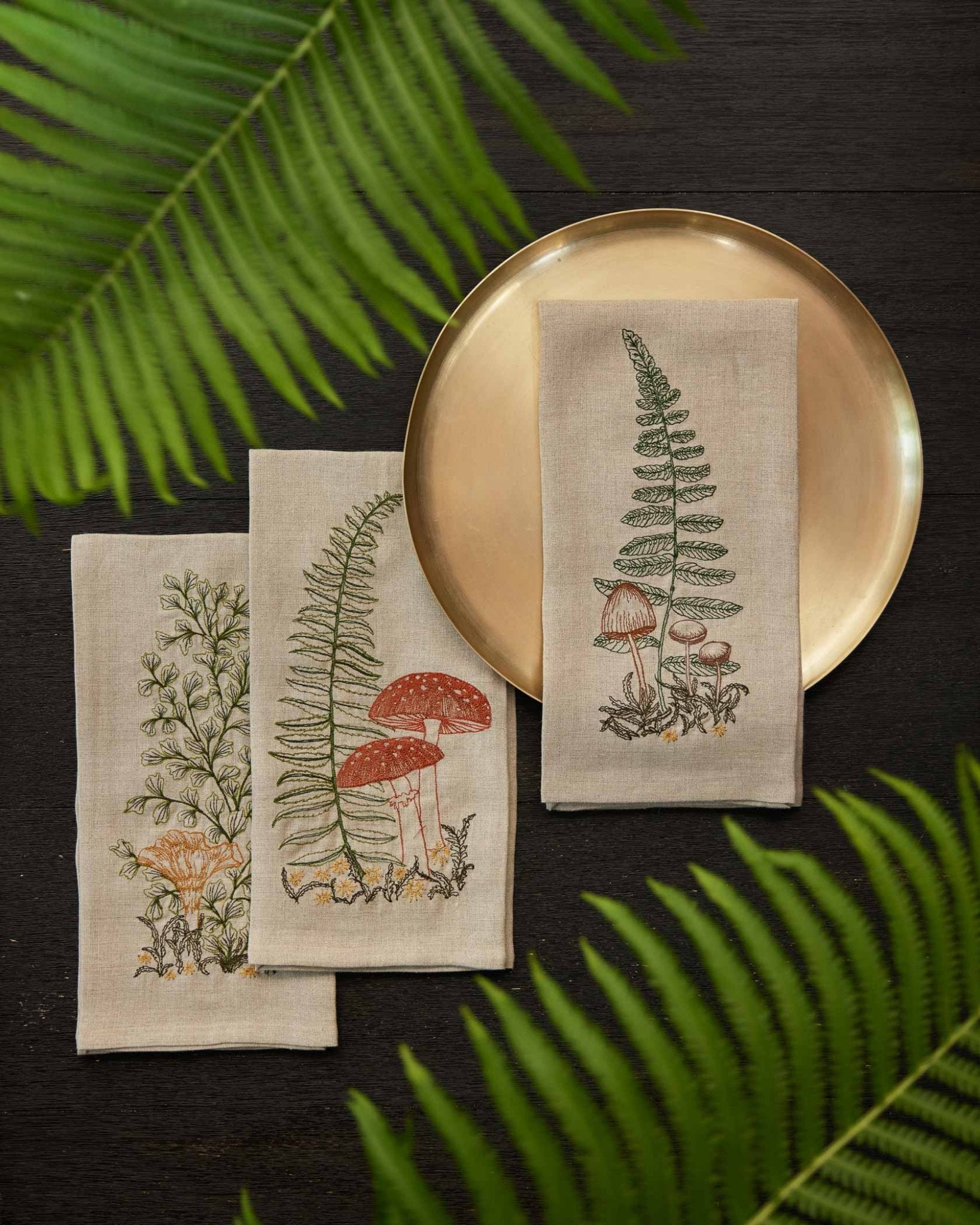 Sword Fern Tea Towel - Joy