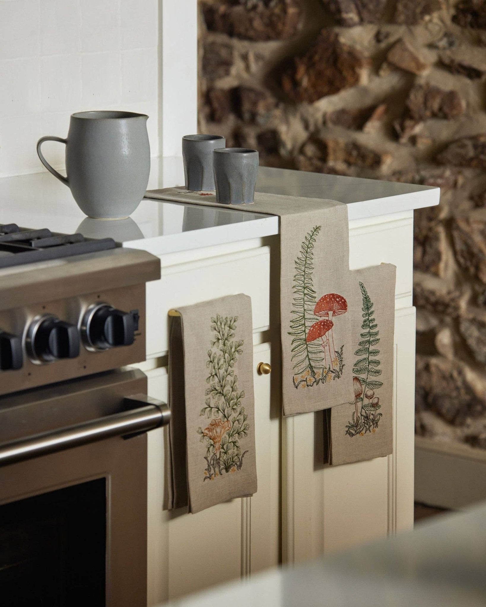 Sword Fern Tea Towel - Joy