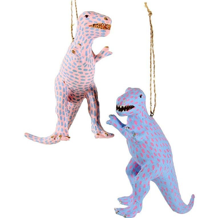 T Rex Ornament - Joy