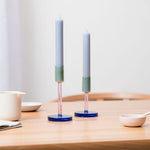Tall Glass Candle Holder - Joy Gift Shoppe