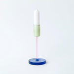 Tall Glass Candle Holder - Joy Gift Shoppe