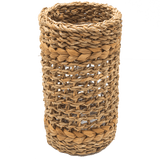 Tall Woven Vase with Glass Insert - Joy Gift Shoppe