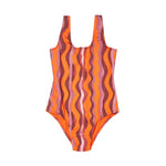 Tangerine Flow Girls Swimzers - Joy