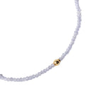 Tanzanite + 18KT Beaded Bracelet - Joy Gift Shoppe