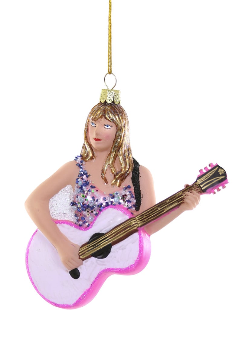 Taylor Swift With Guitar Ornament - Joy