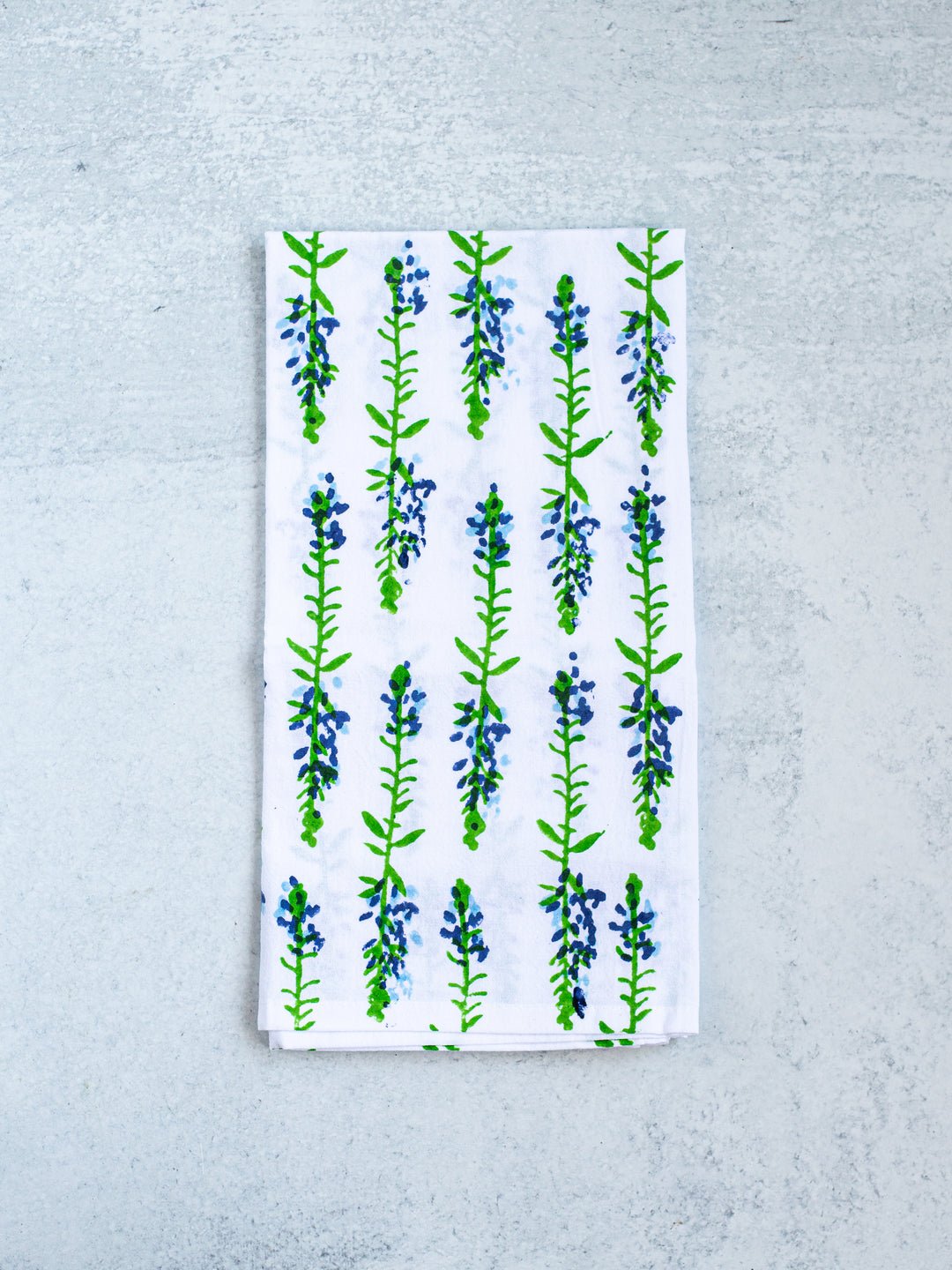 Tea Towel - Bluebonnets - Joy