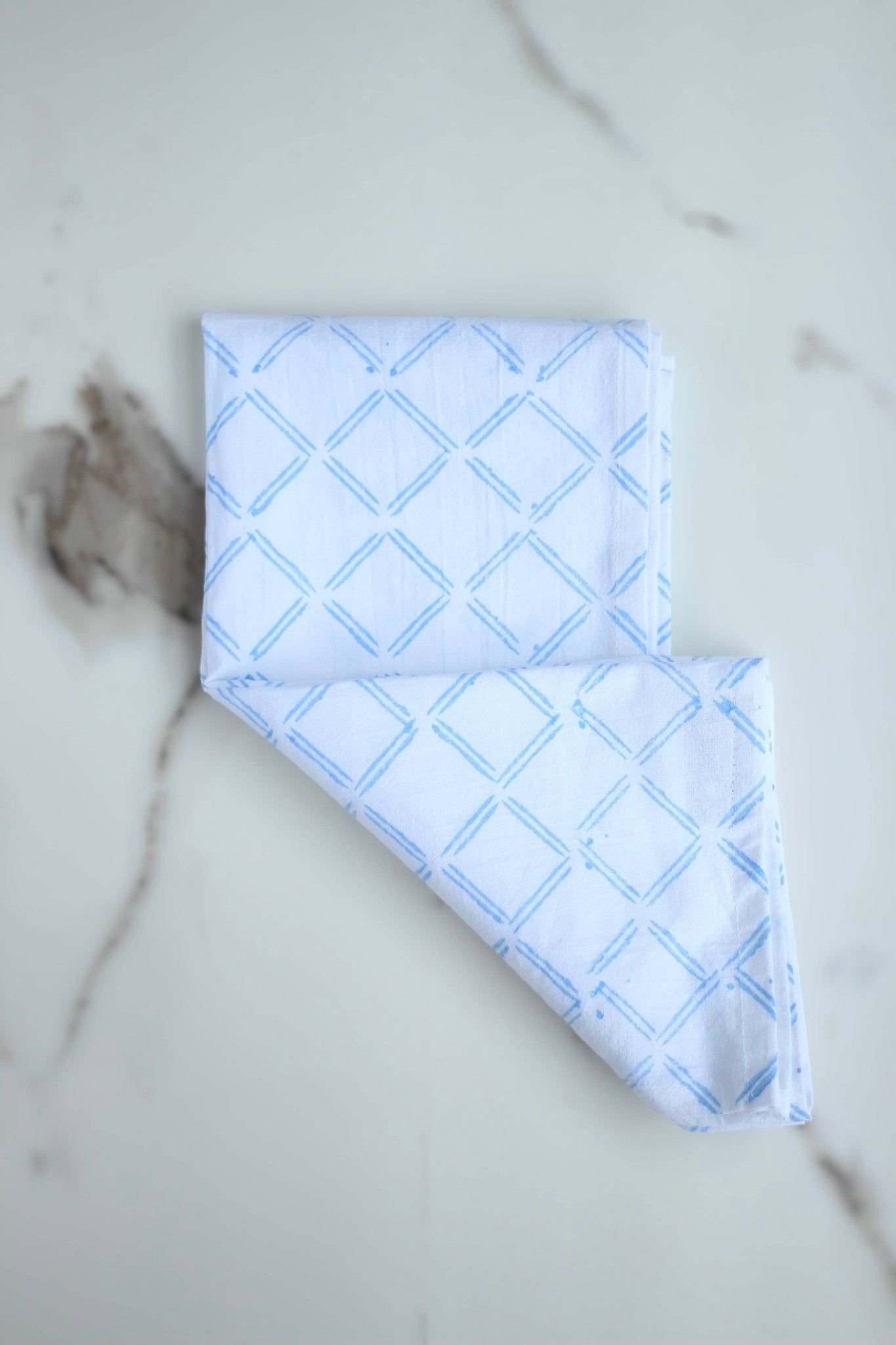 Tea Towel - Dash, Uniform Blue - Joy