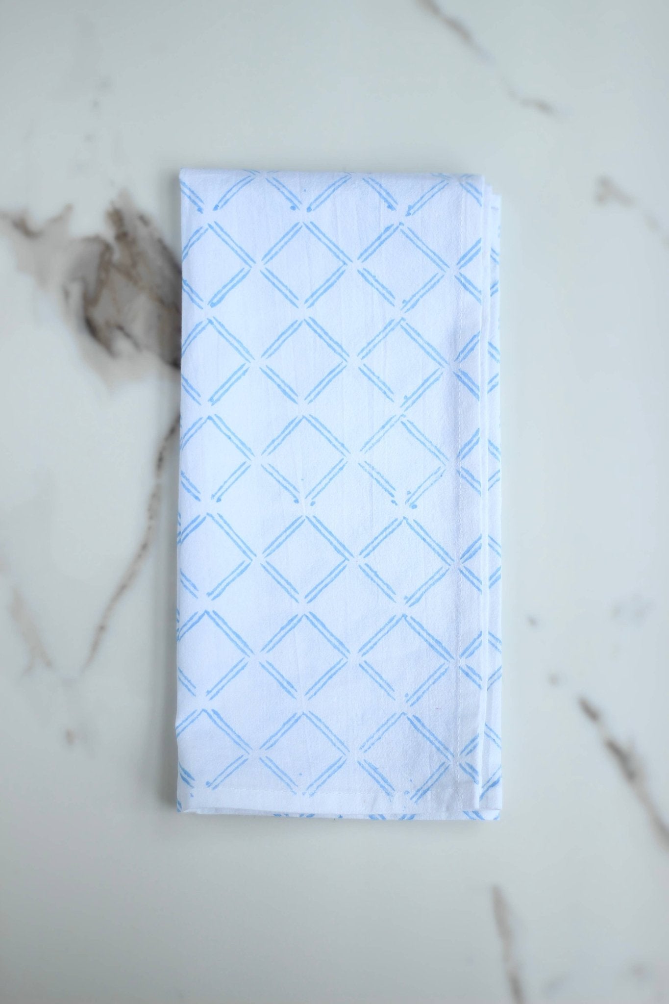 Tea Towel - Dash, Uniform Blue - Joy