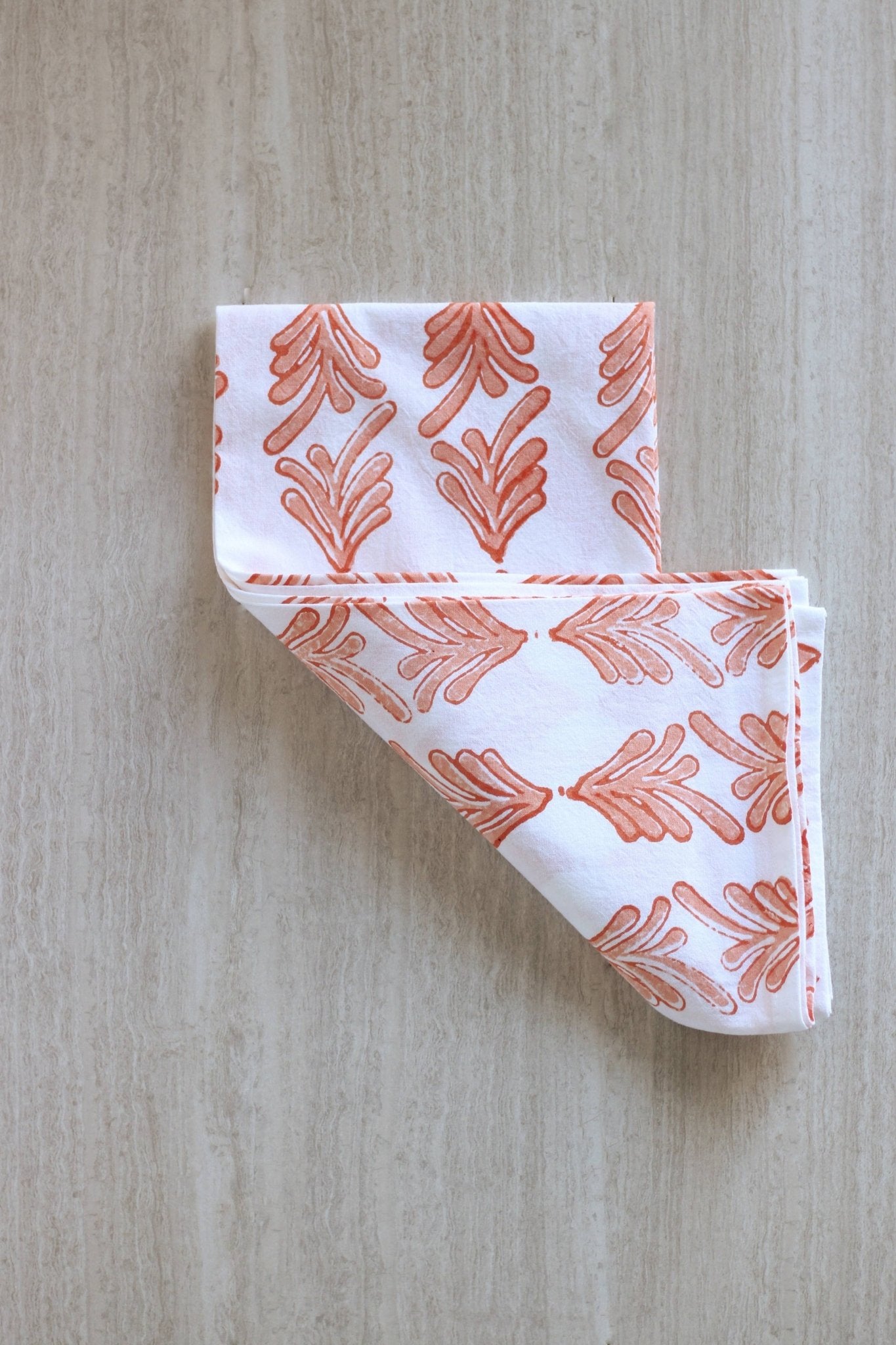 Tea Towel - Palmetto, Orange & Melon - Joy