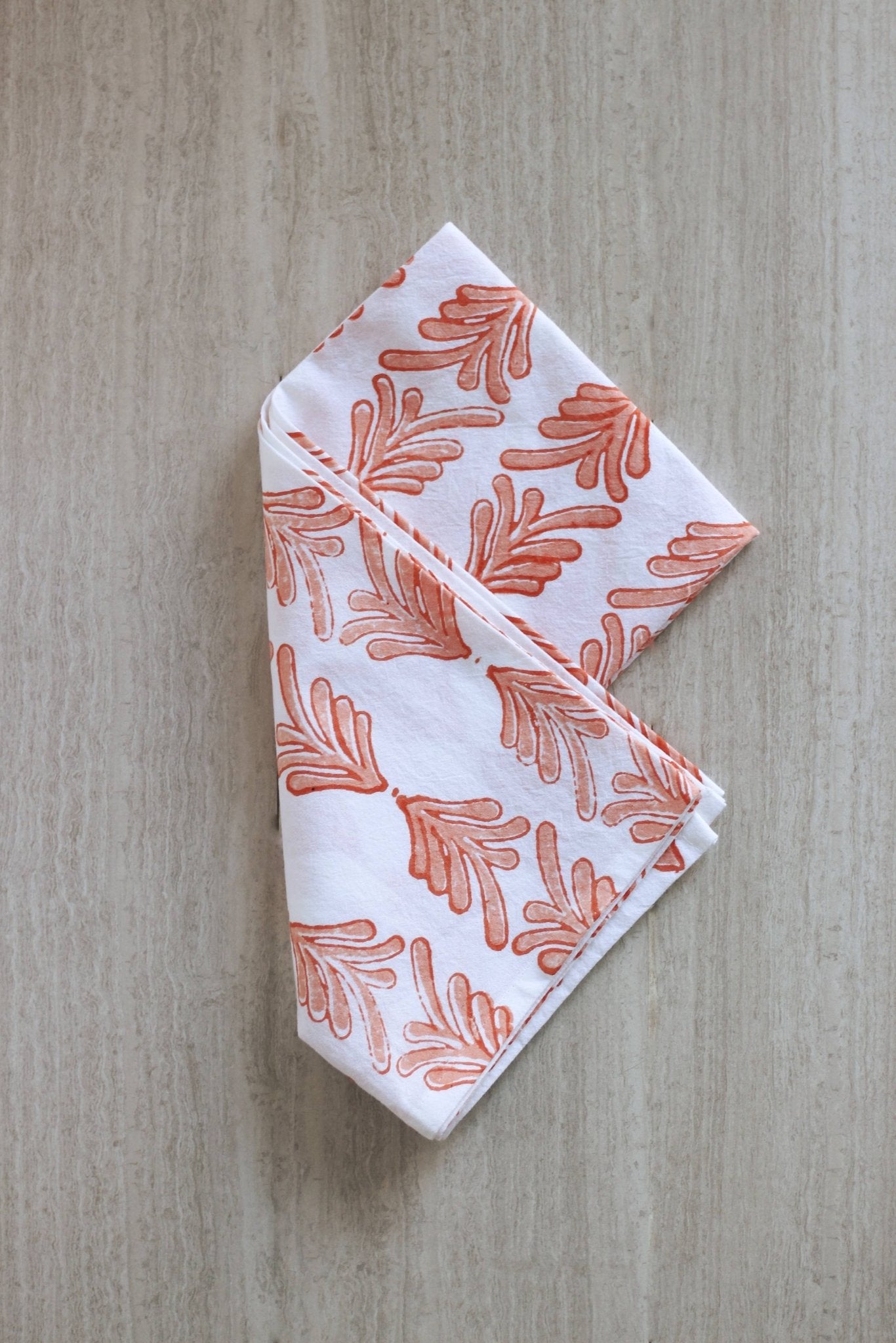 Tea Towel - Palmetto, Orange & Melon - Joy