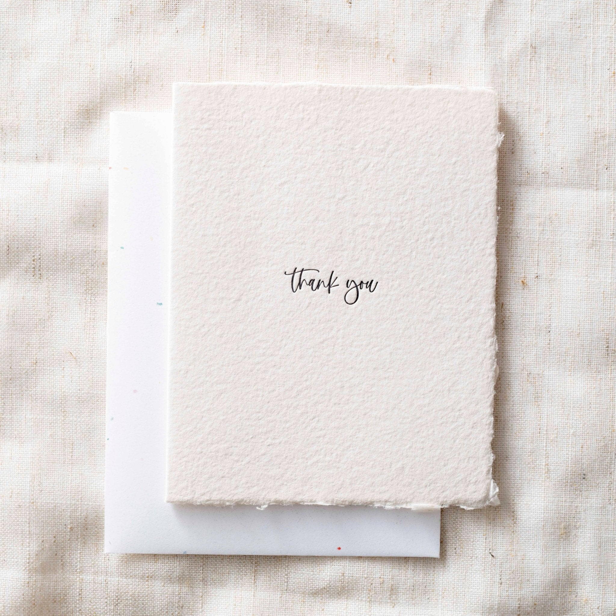 Thank You | Eco - Friendly Gratitude Greeting Card - Joy