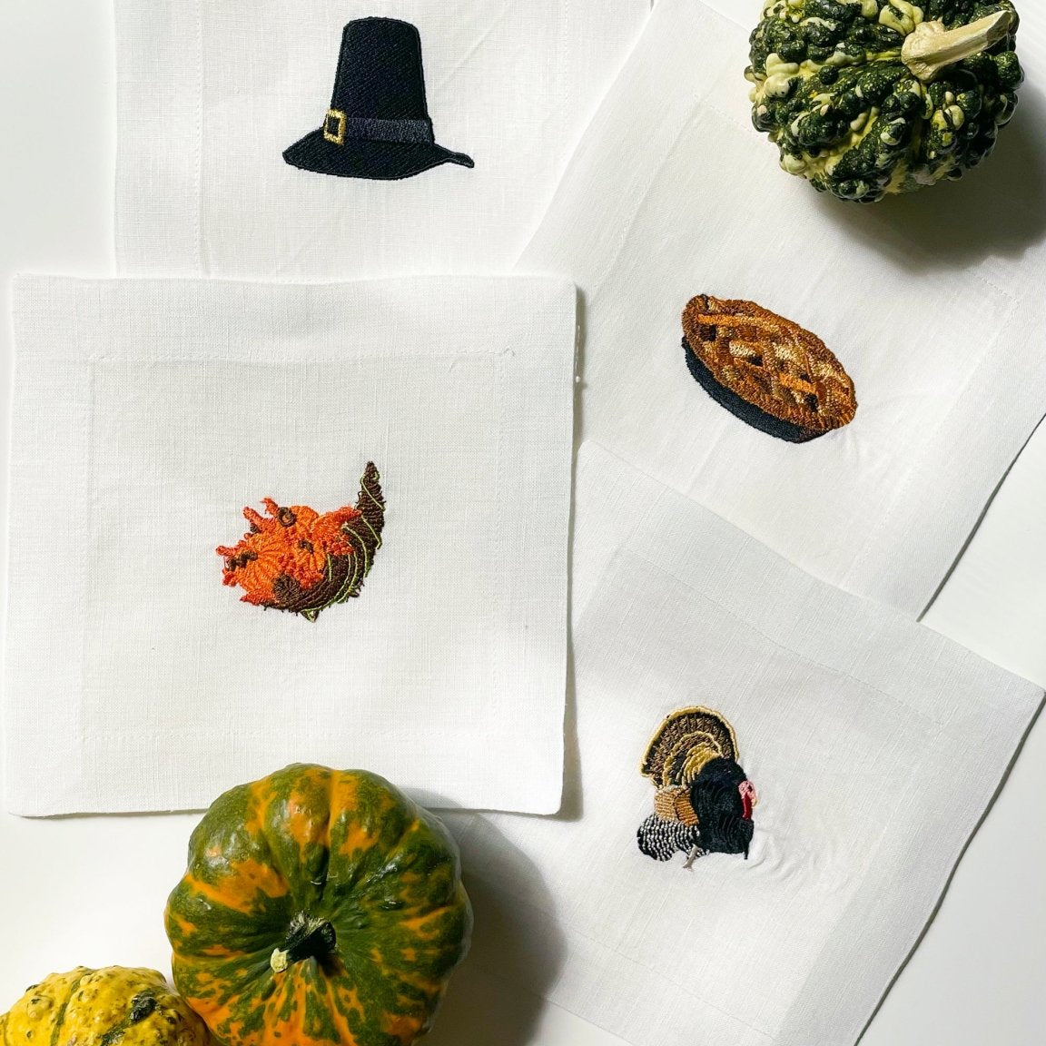 Thanksgiving Cocktail Napkins - Joy