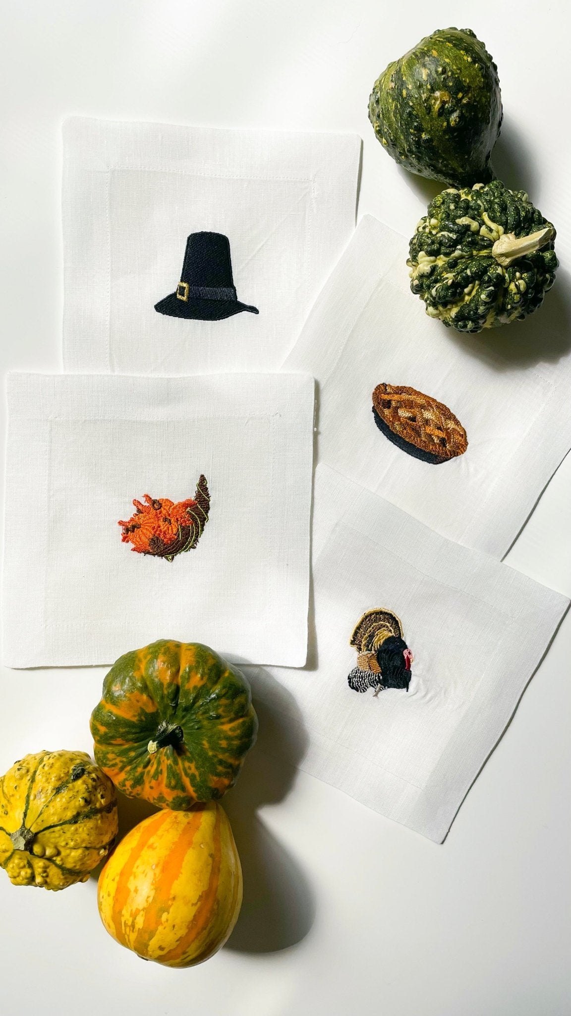 Thanksgiving Cocktail Napkins - Joy