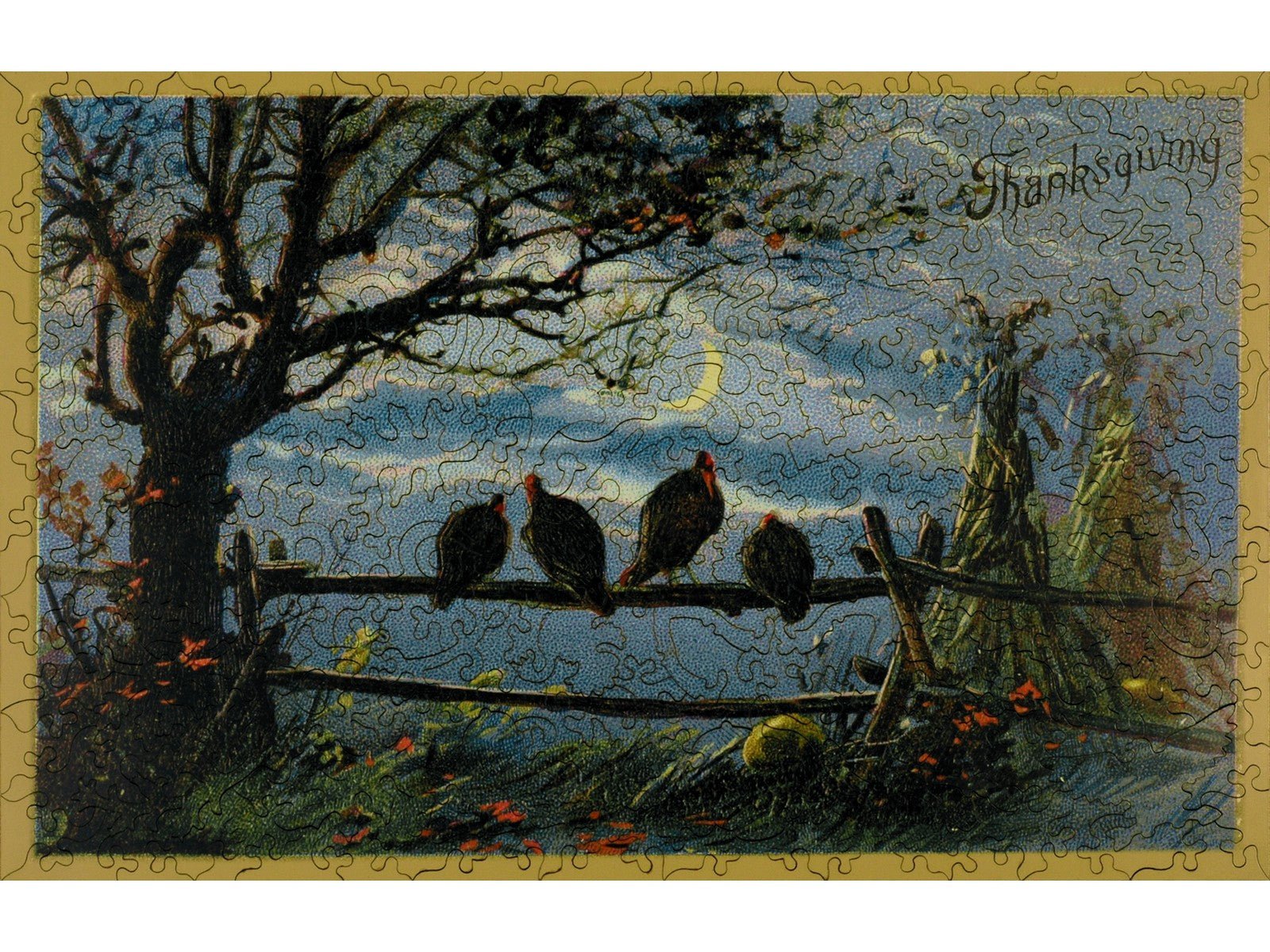 Thanksgiving Twilight Puzzle - Joy